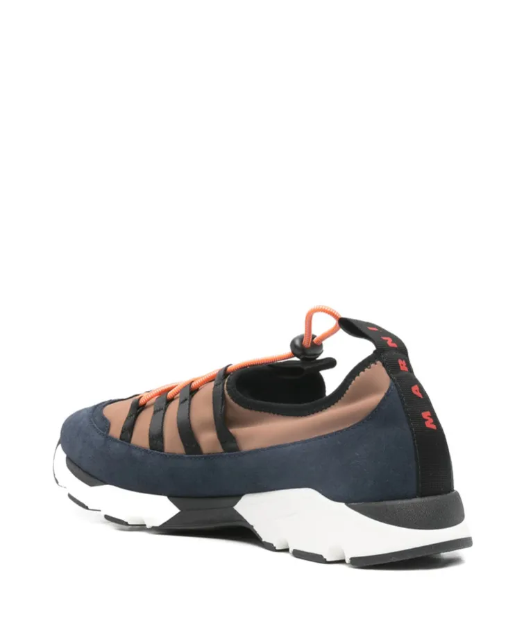 Marni Logo Printed Lace-Up Sports Shoes