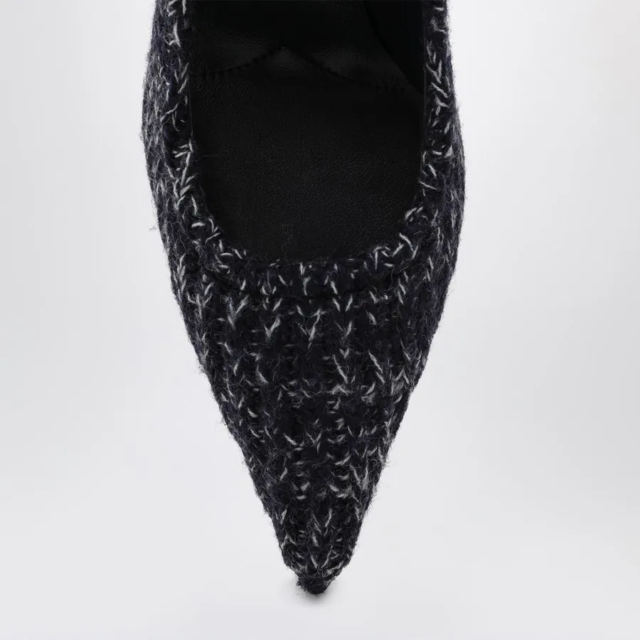 85Mm Knitted Pumps