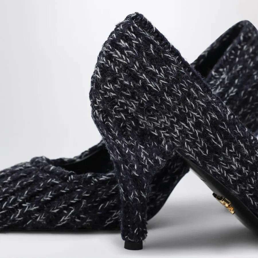 85Mm Knitted Pumps