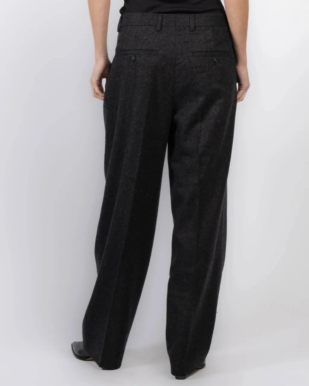 Casual Pants With Belt Loops