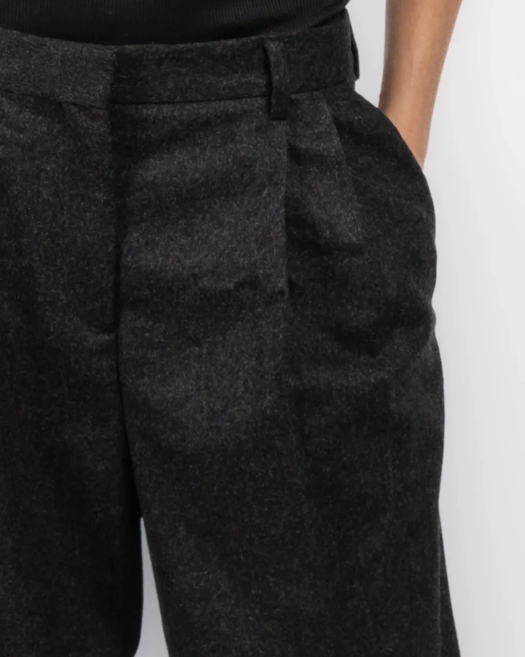 Casual Pants With Belt Loops