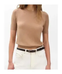 Adeline Lightweight Cashmere Tee