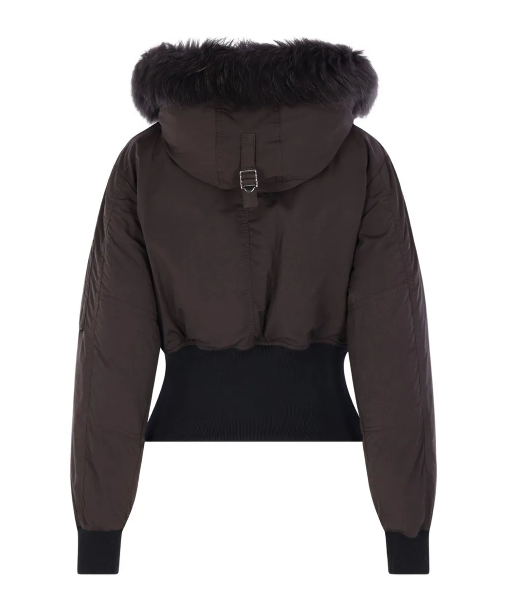 Long-Sleeved Down Jacket