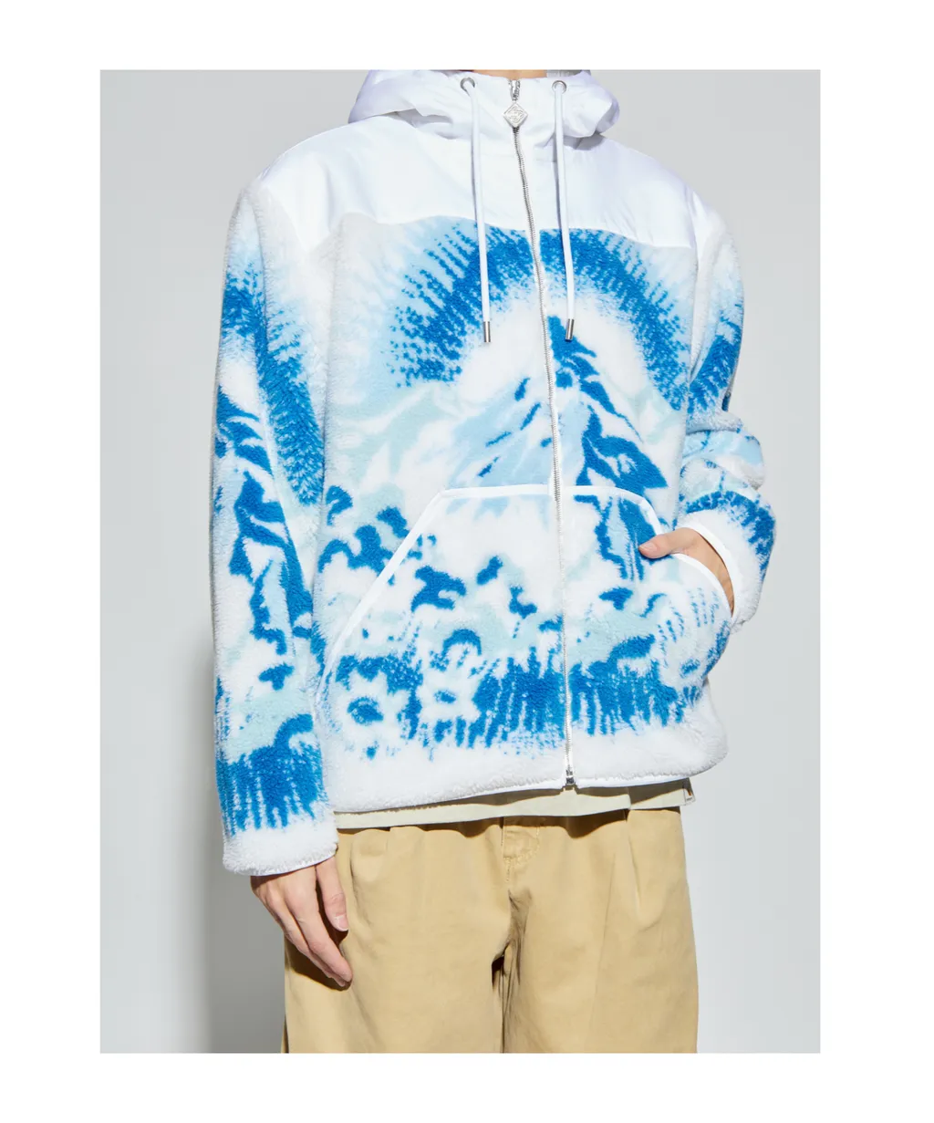 Casablanca Mountain Print Hooded Jacket
