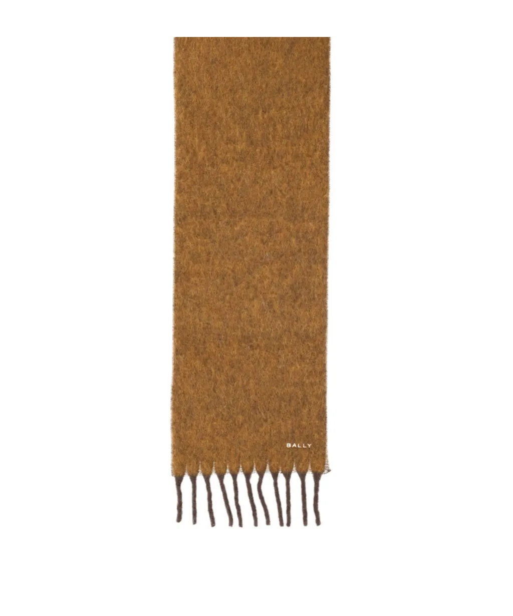 Bally Fringed Hem Scarf