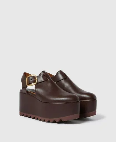 Elyse Closed-Toe T-Bar Platform Sandal