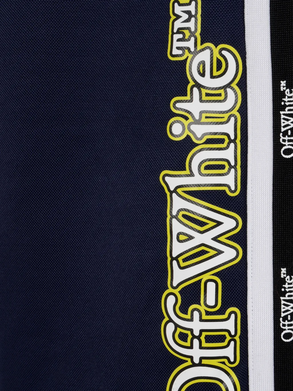 Off-White Logo Printed Drawstring Pants