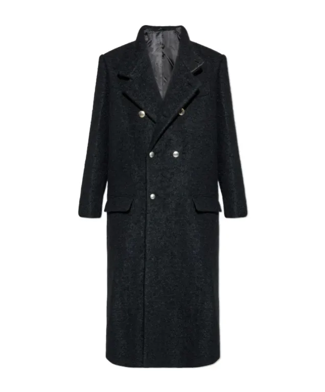 Isabel Marant Gil Long Brushed Coat