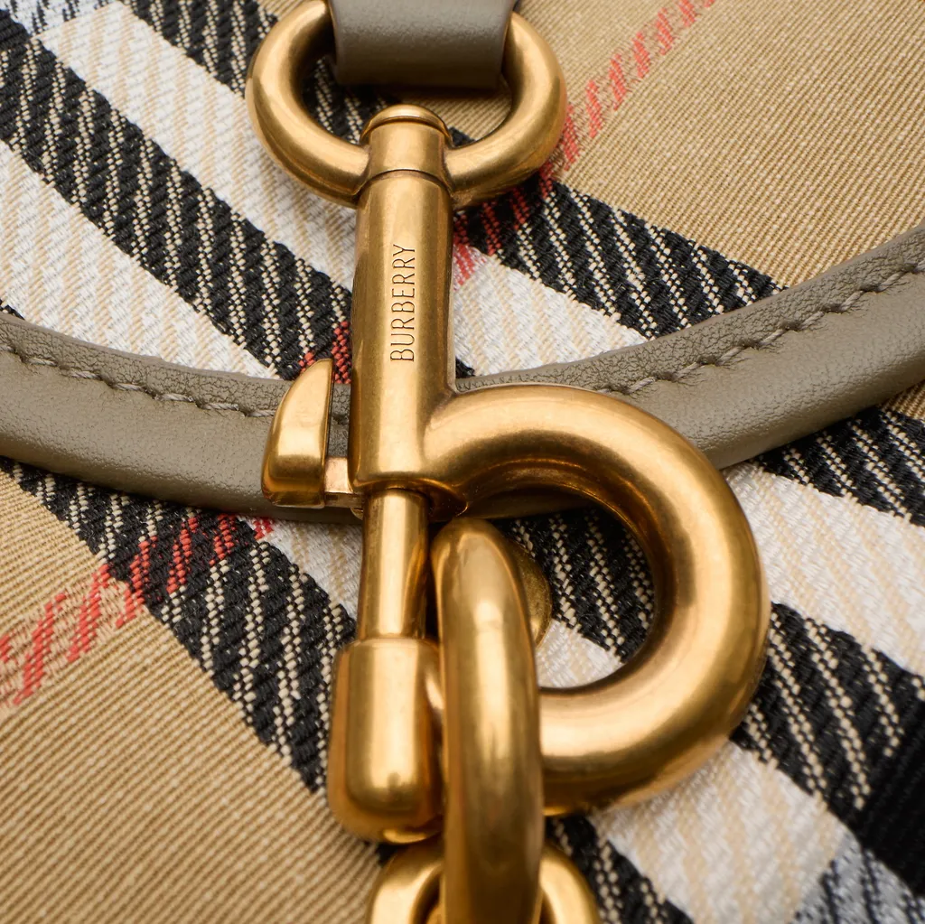 Burberry Mini B Clip Messenger Bag