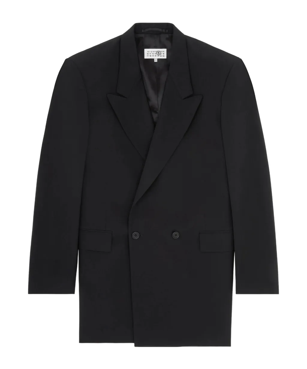 Mm6 Maison Margiela Technical Poplin Blazer Dress