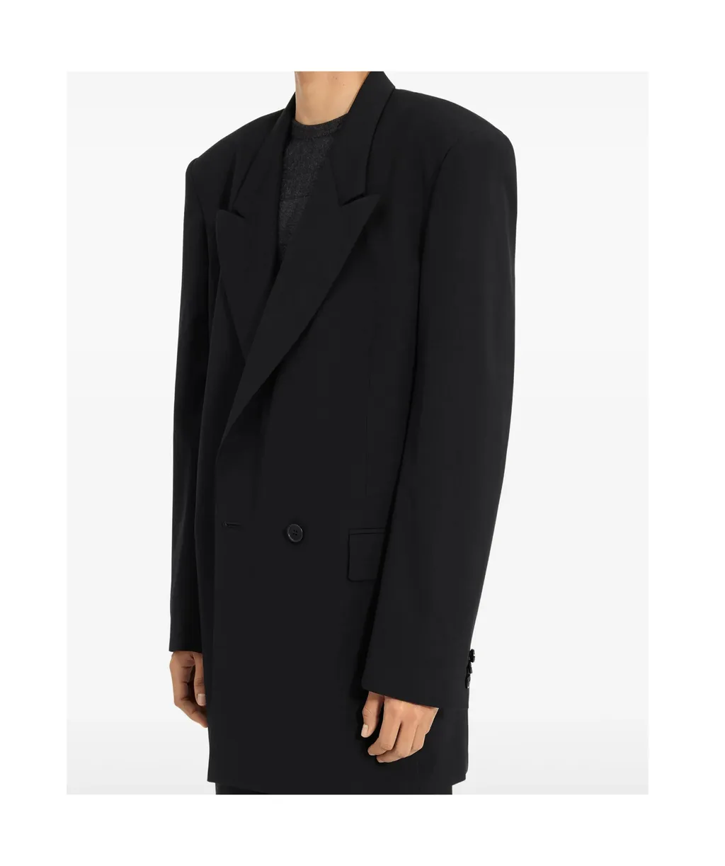 Mm6 Maison Margiela Technical Poplin Blazer Dress