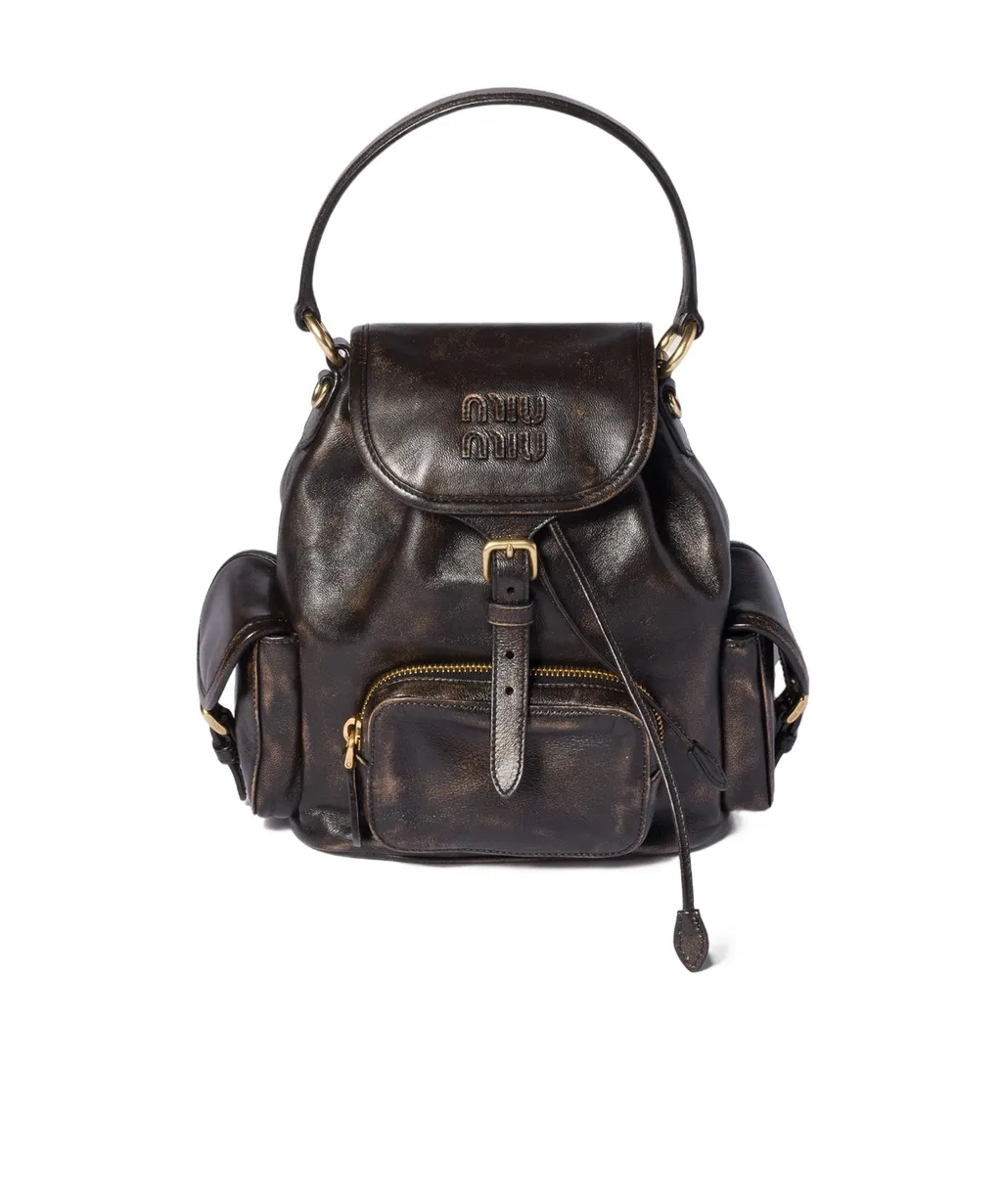Leather Backpack
