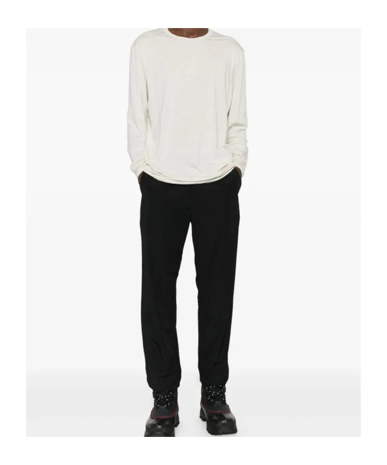 Crew Neck Long-Sleeved T-Shirt