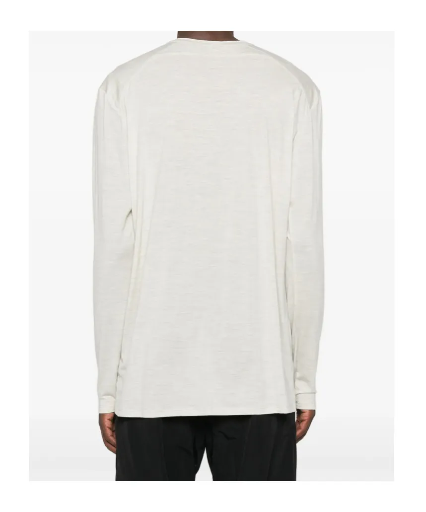 Crew Neck Long-Sleeved T-Shirt