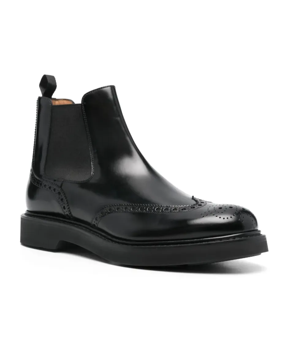 Round Toe Chelsea Boots