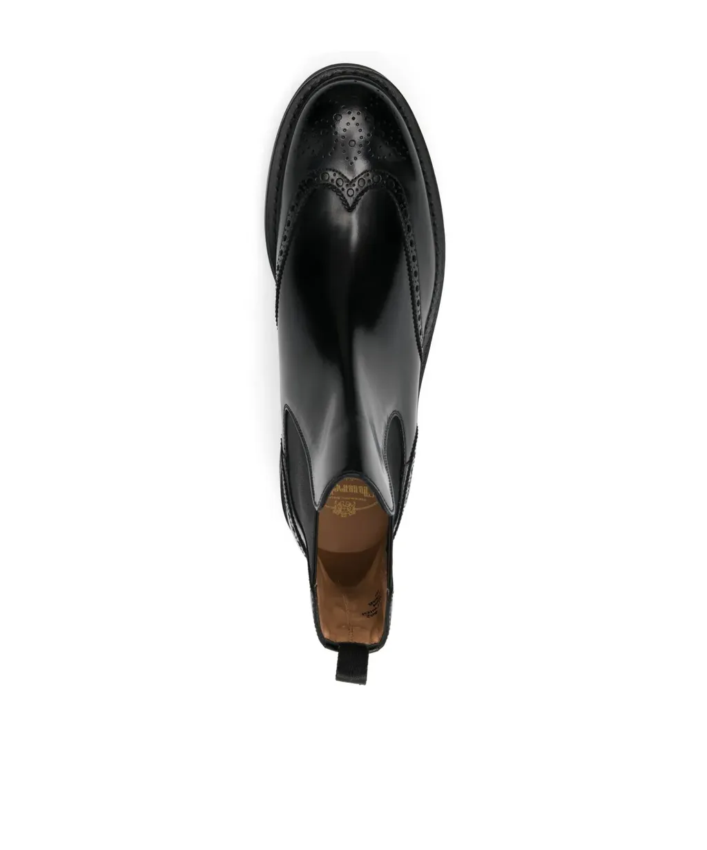 Round Toe Chelsea Boots