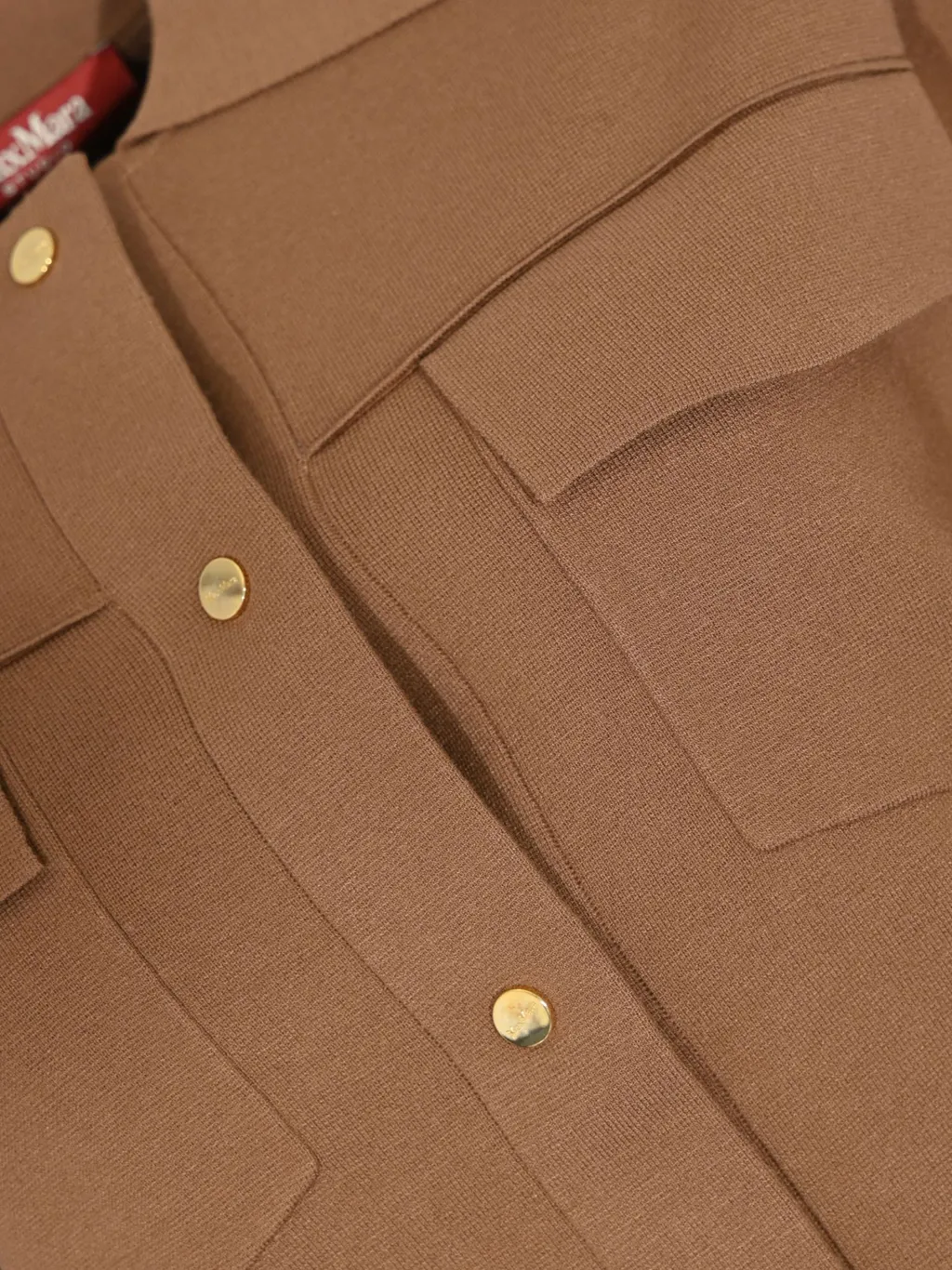 Max Mara Studio Boxy Button-Up Jacket