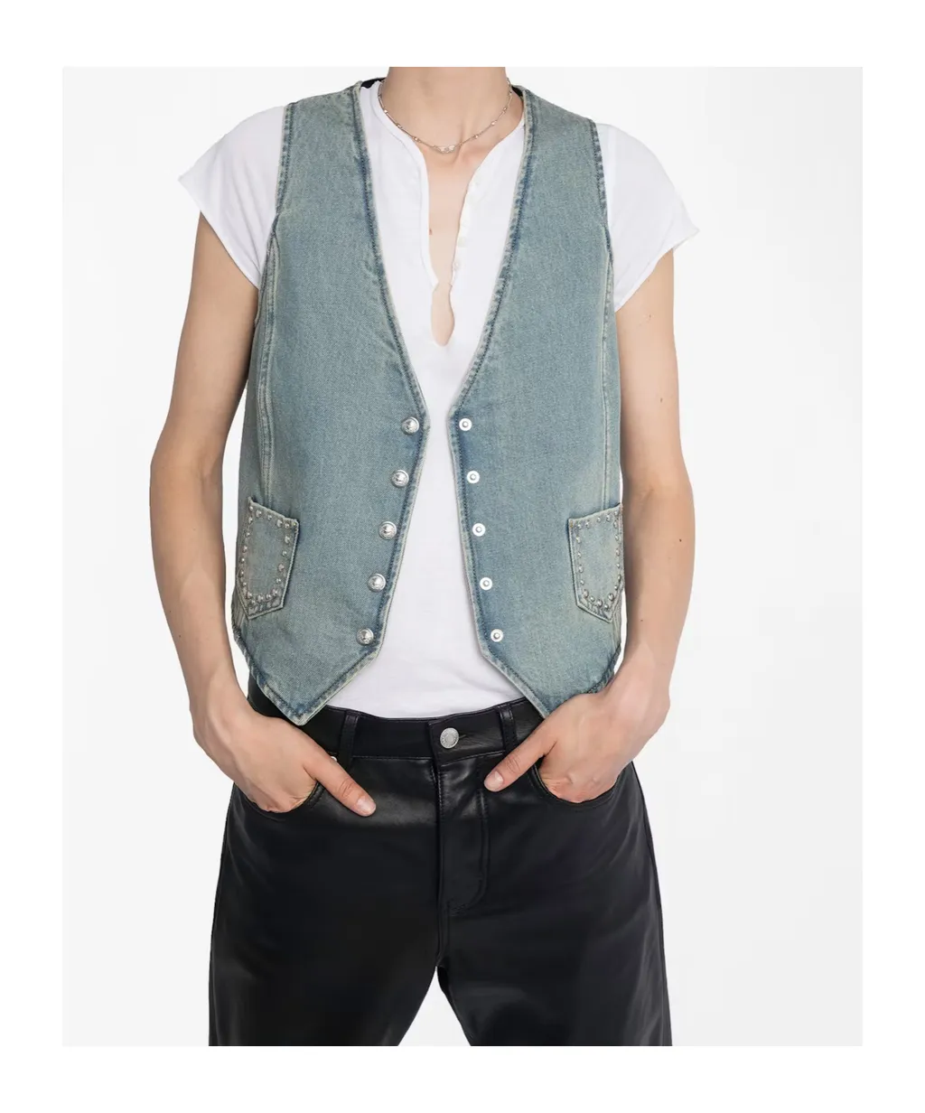 Gillier Denim Vest