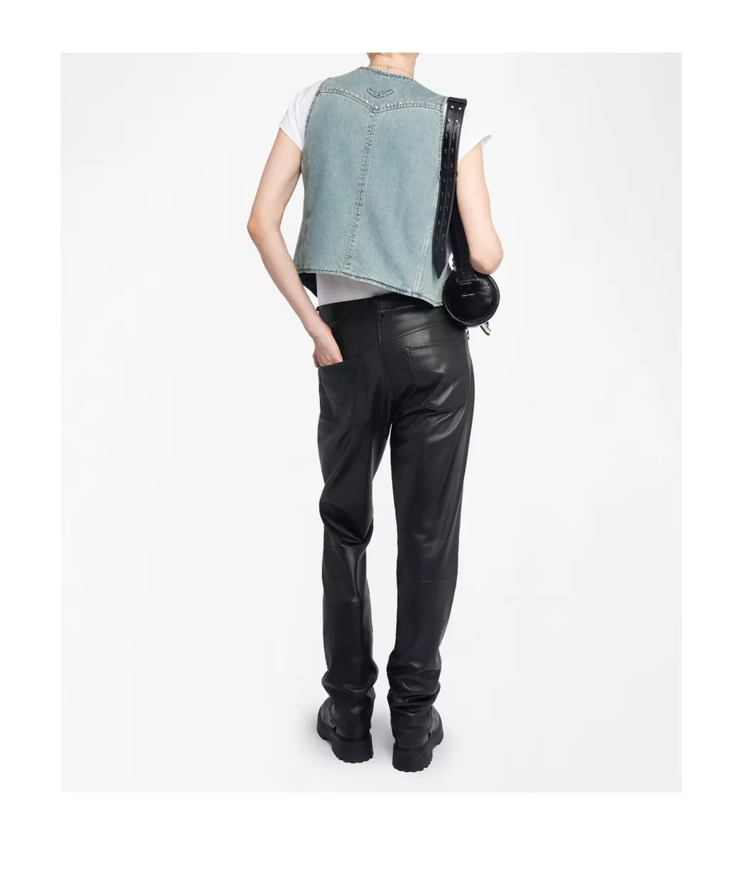 Gillier Denim Vest