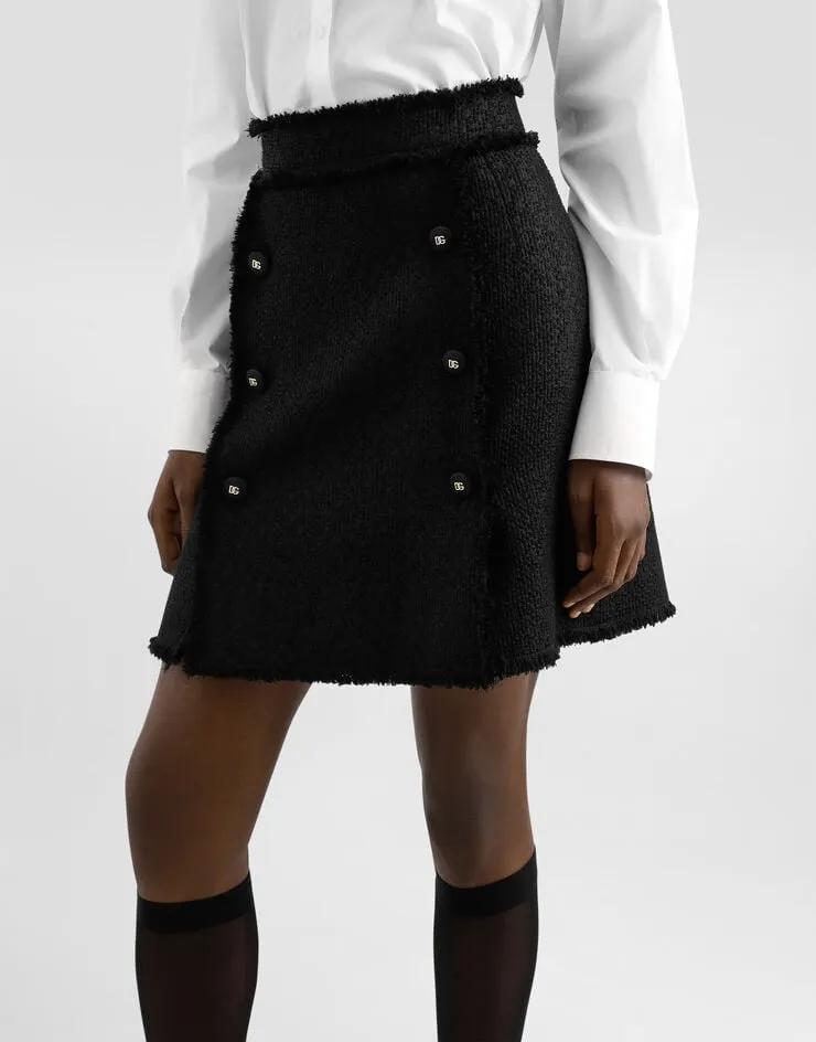 Tweed Mini Skirt