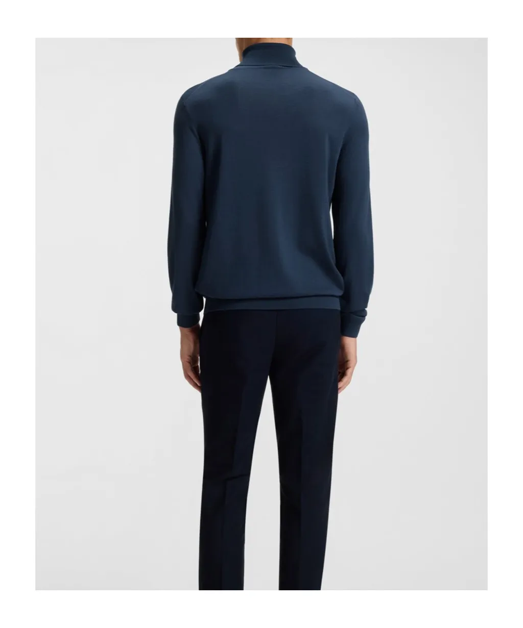 Turtleneck Ribbed Sweater