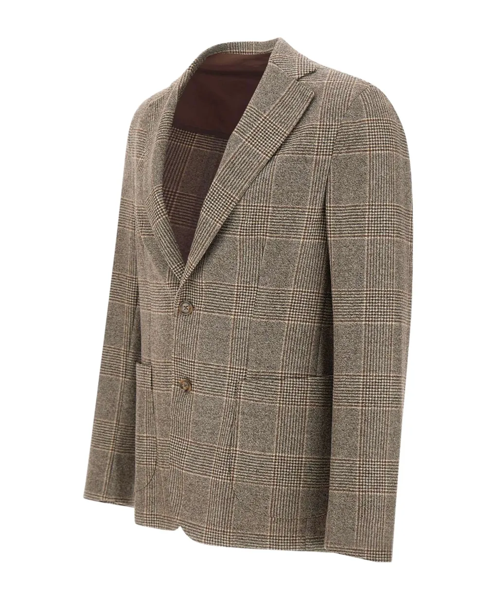 Barba Teasy Checked Blazer