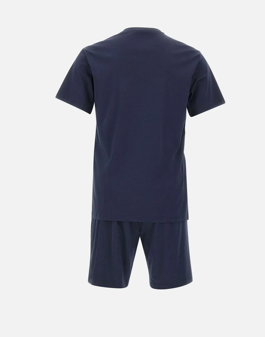 Two-Piece Pajamas Set: T-Shirt And Shorts