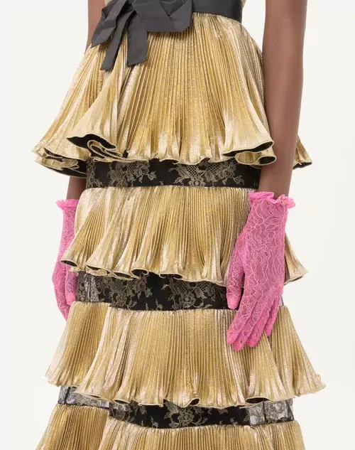 Vlogo Signature Lace Gloves