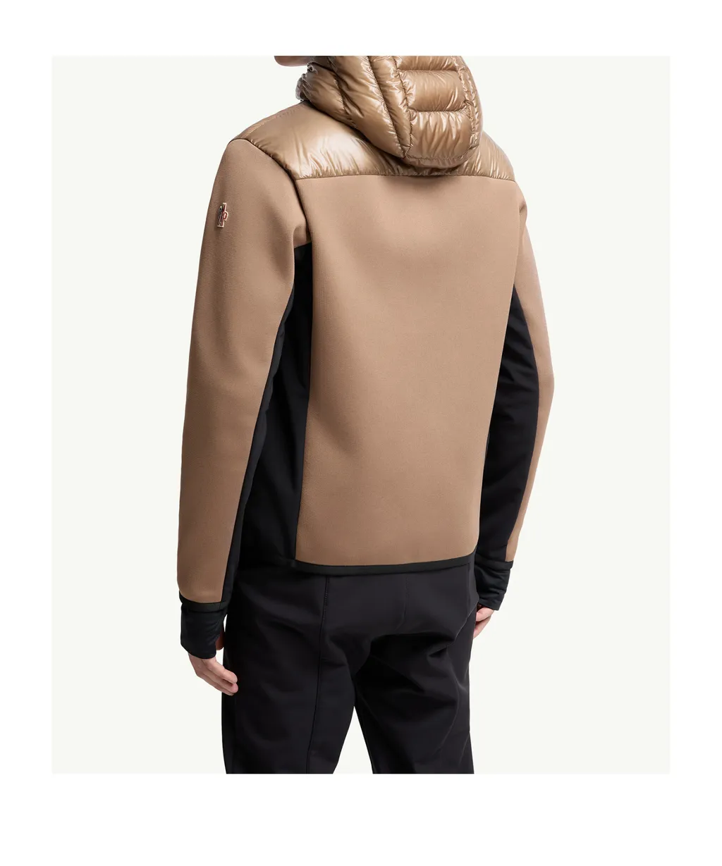 Padded Zip-Up Hoodie