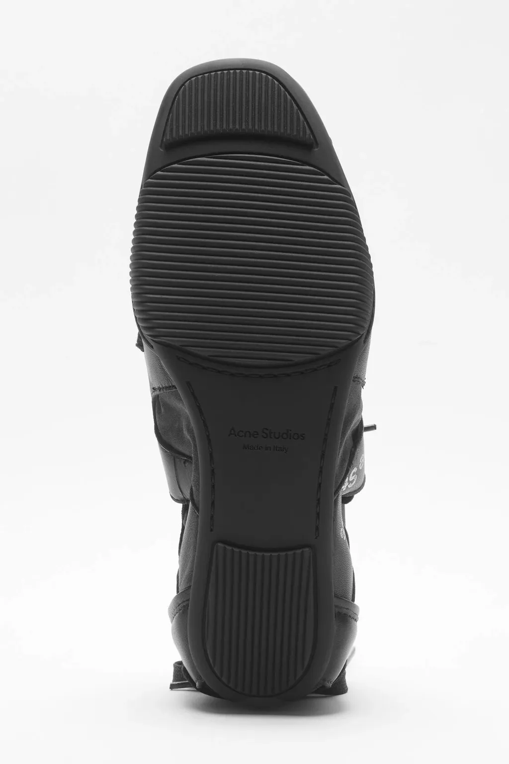 Leather Lace-Up Sneakers