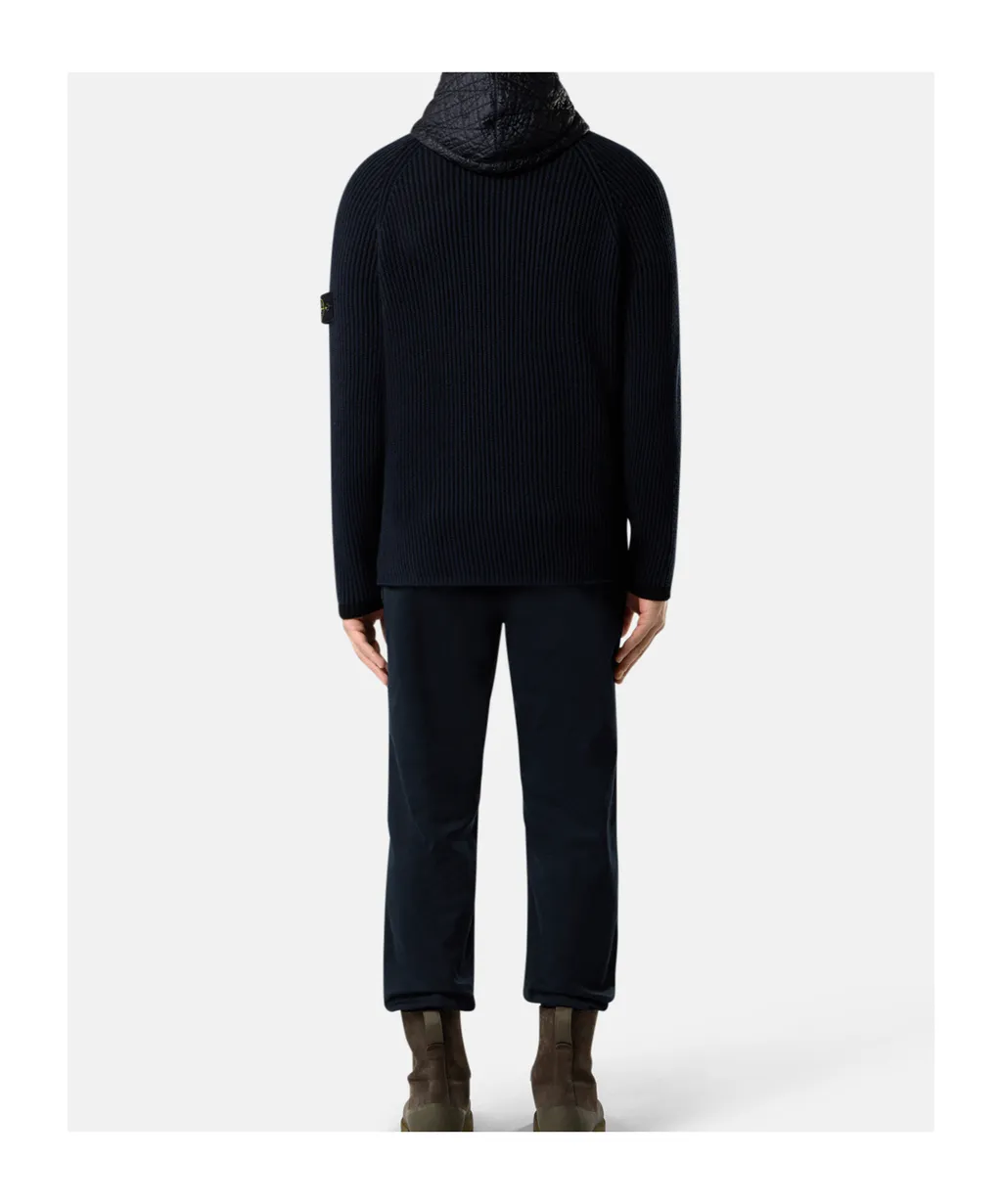 Hooded Zip-Up Jumper With Pockets And Raglan Sleeves