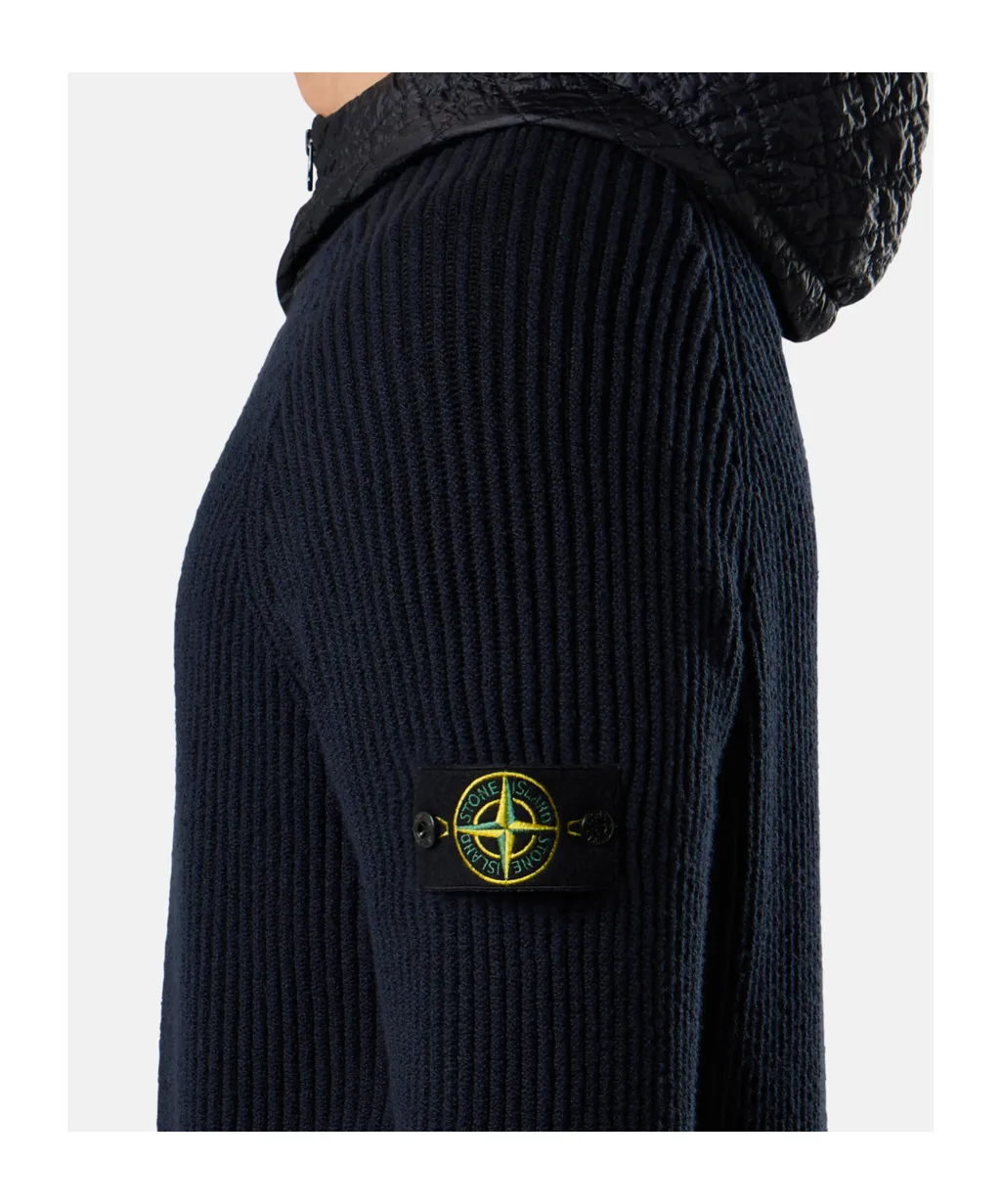 Hooded Zip-Up Jumper With Pockets And Raglan Sleeves