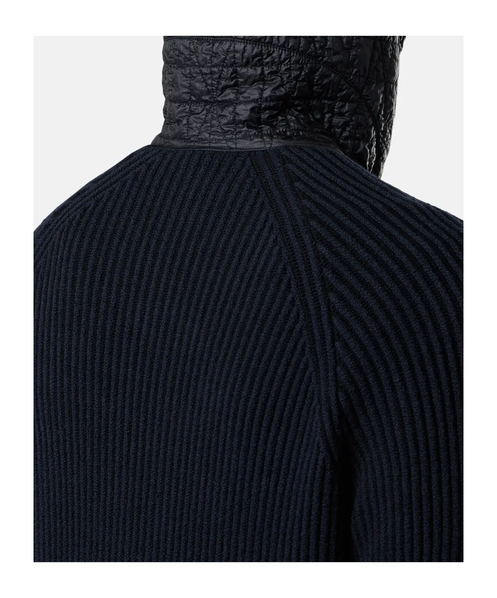 Hooded Zip-Up Jumper With Pockets And Raglan Sleeves