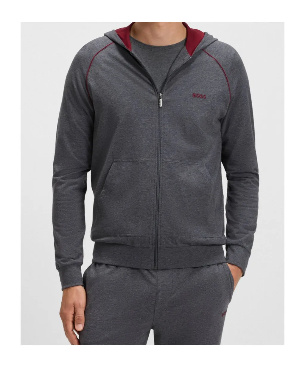Long-Sleeved Hooded Sweatshirt