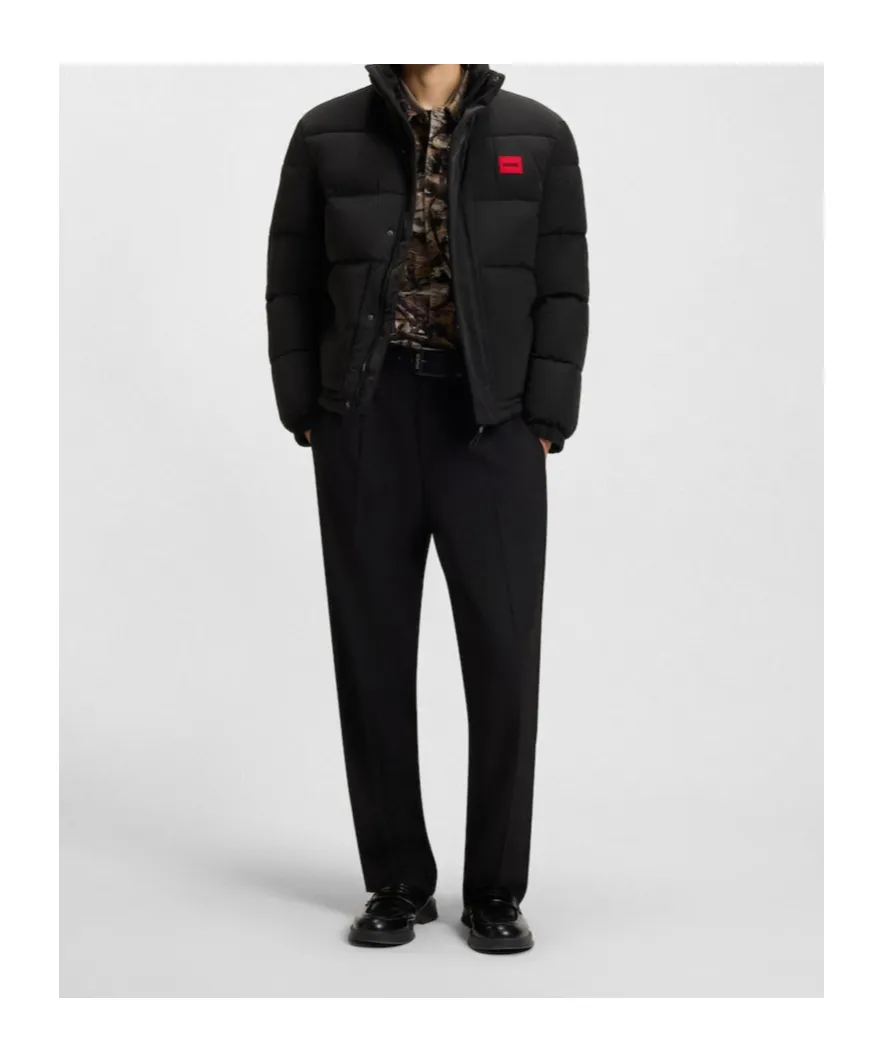 Logo-Detail Quilted Jacket