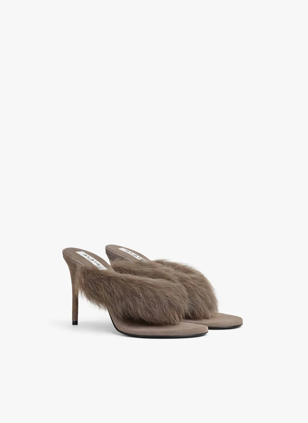 Round Toe High Heel Sandals