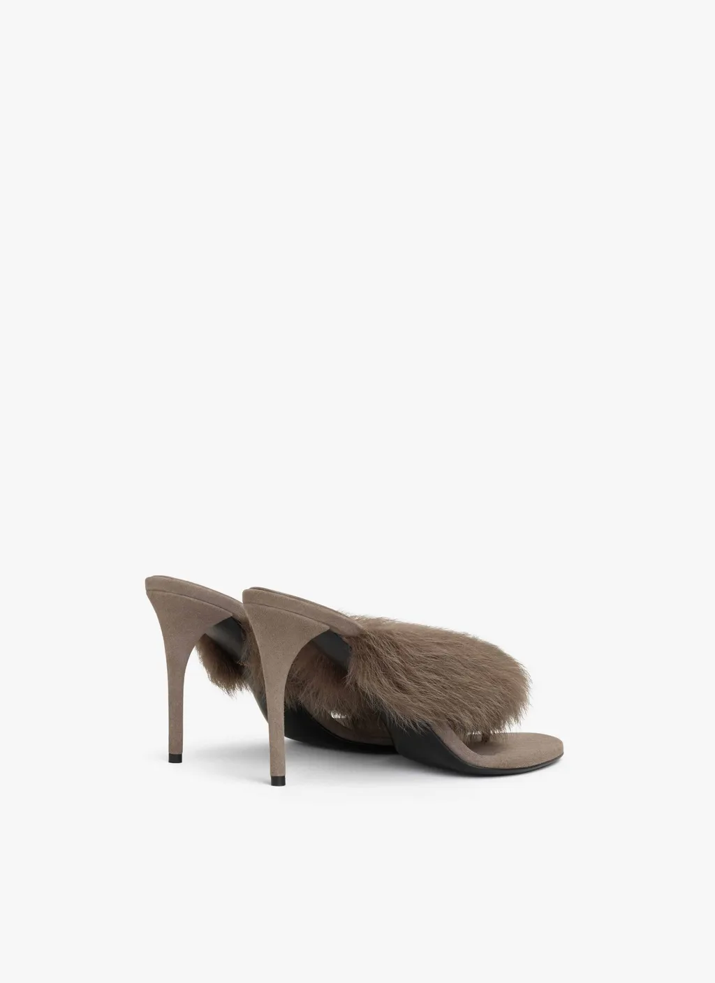 Round Toe High Heel Sandals