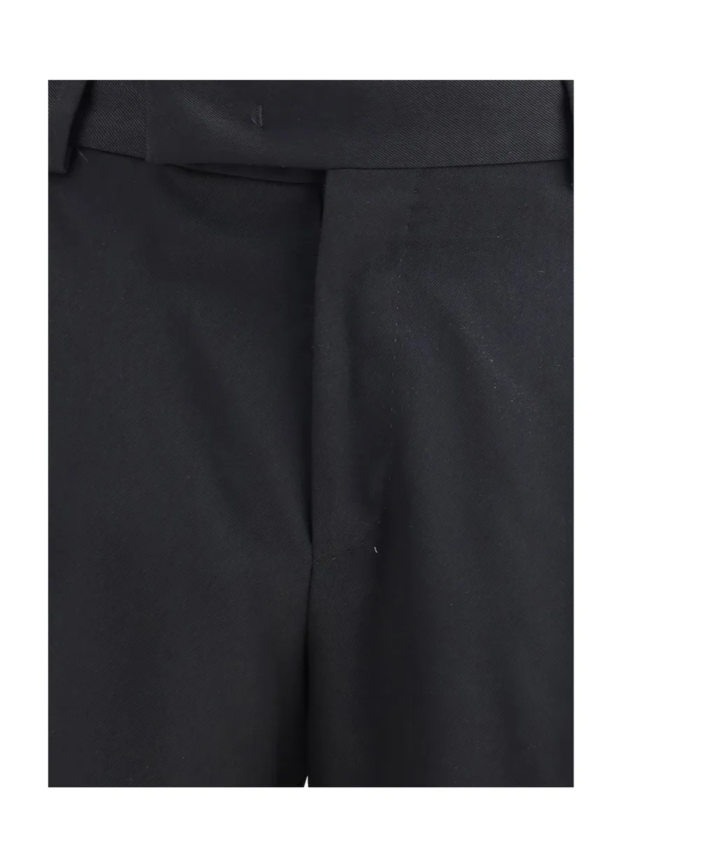 Pt Torino Rebel Pleated Wool Pants