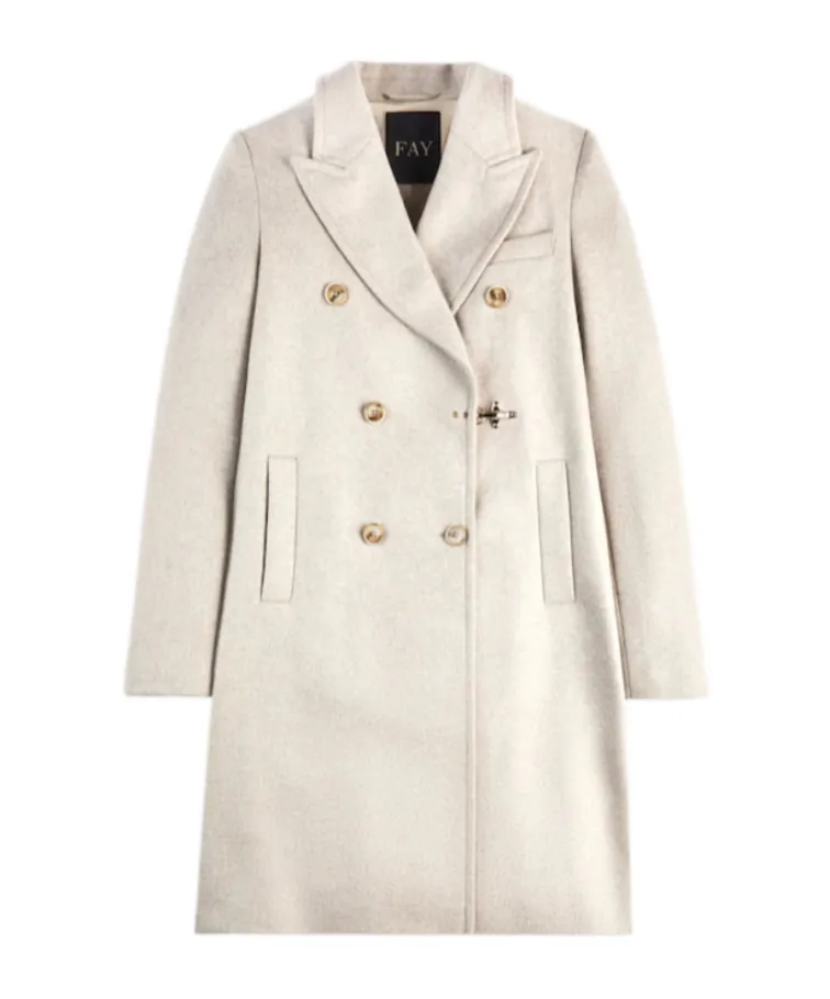 Fay Double-Breasted Coat