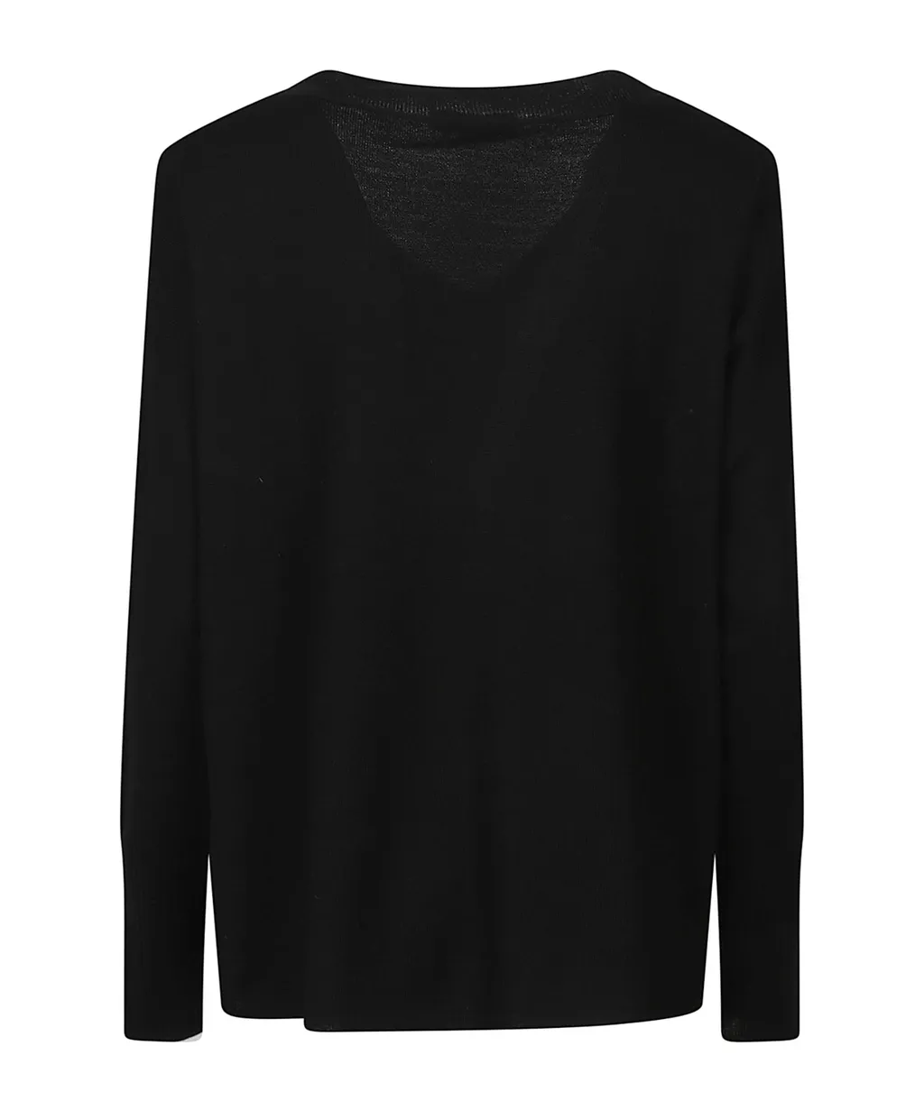 Aragona V-Neck Long Sleeve Sweater