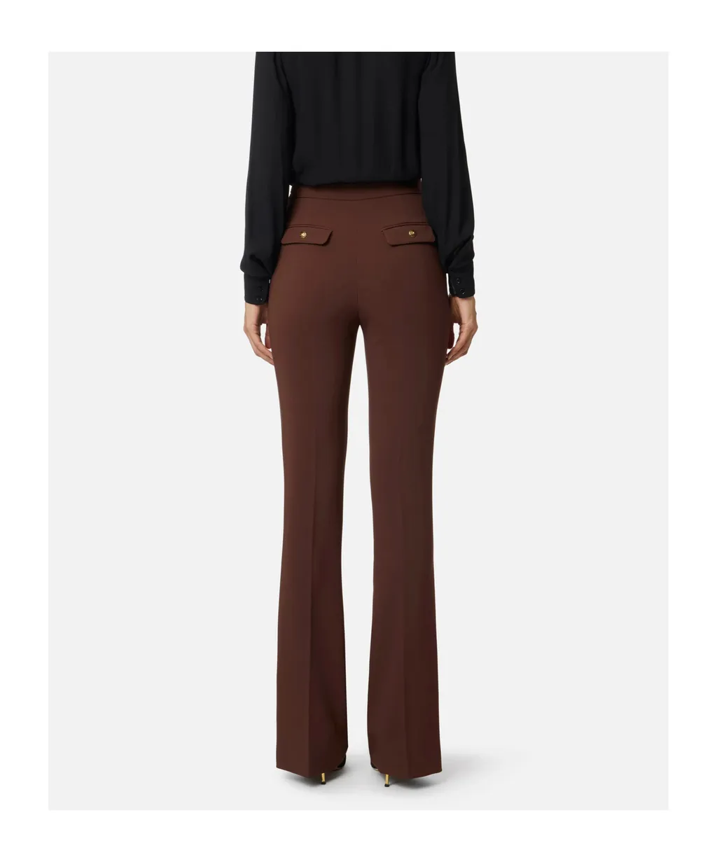 Elisabetta Franchi Chain Detailed Trousers