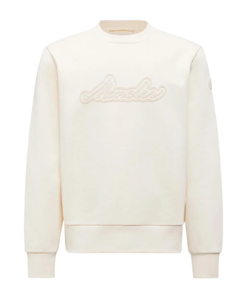 Cursive Logo Cotton Sweatshirt