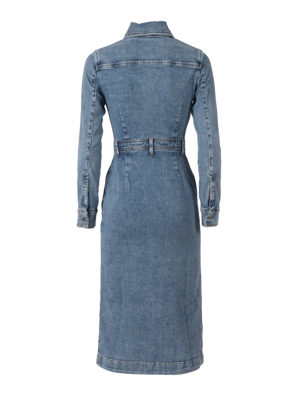 Button-Up Midi Dress