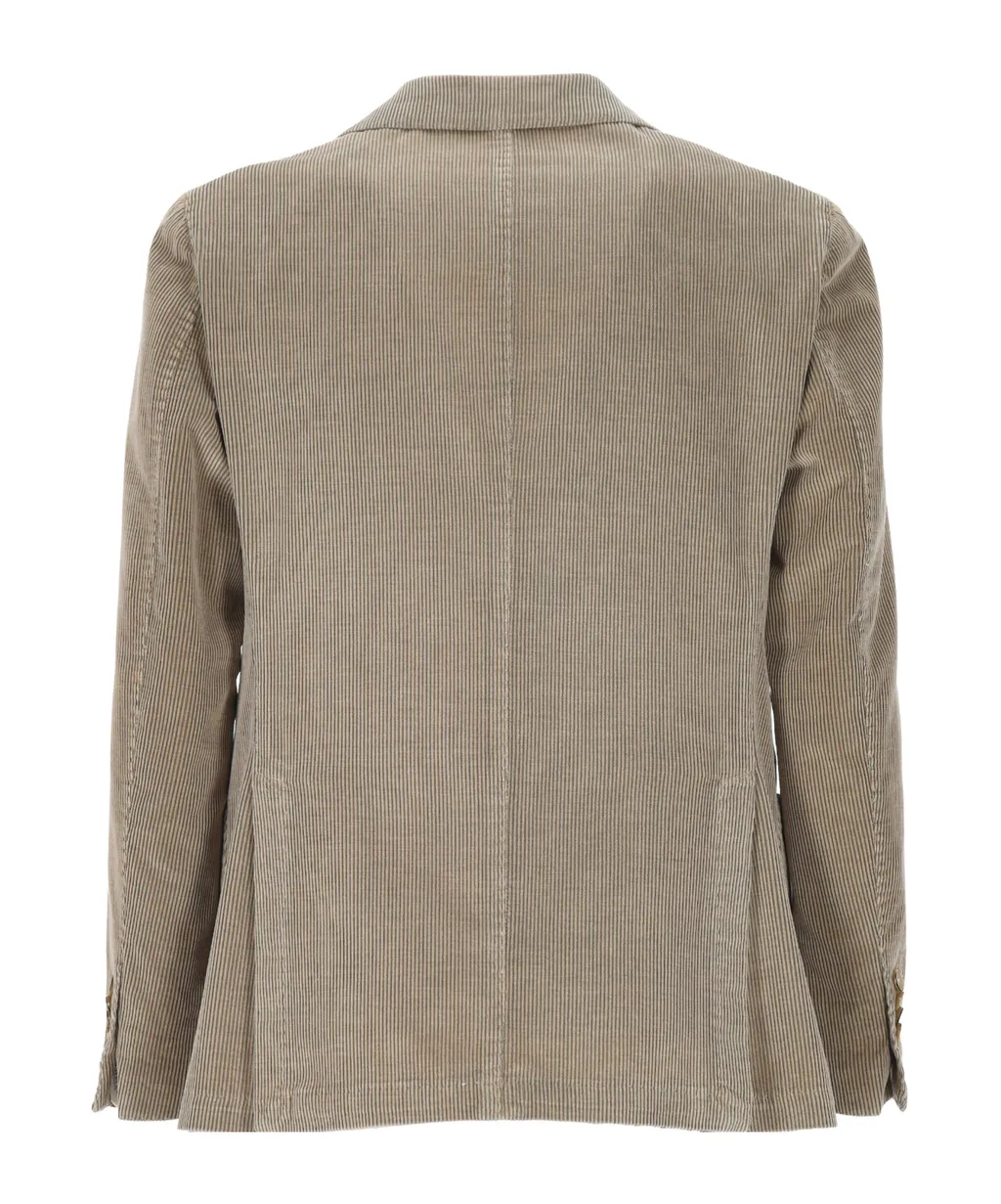 L.B.M. 1911 Pinstriped Two-Button Blazer