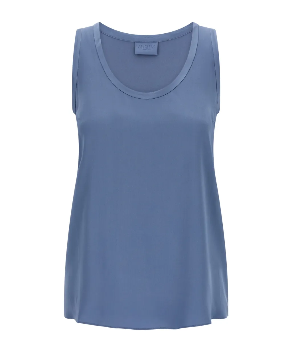 Brunello Cucinelli Crewneck Tank Top