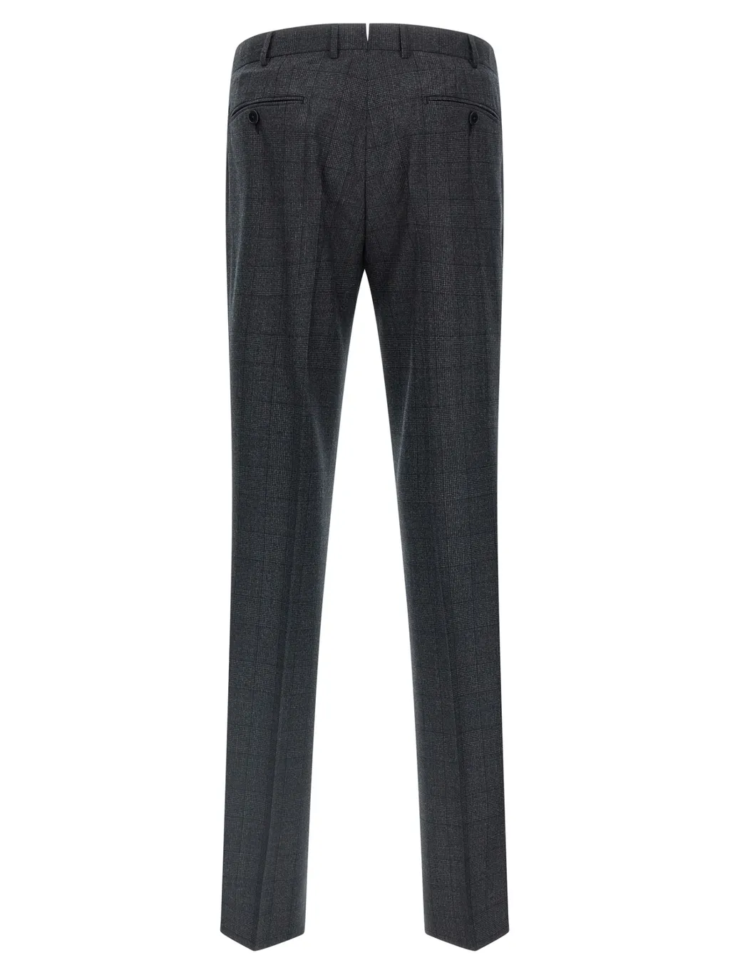 Zegna Single-Breasted Checked Suit Set