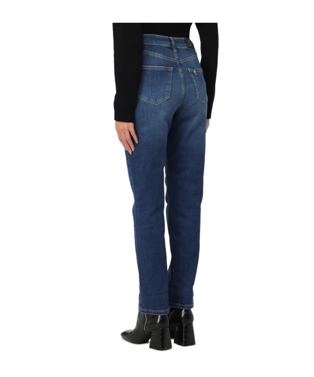Five-Pockets Cotton Jeans