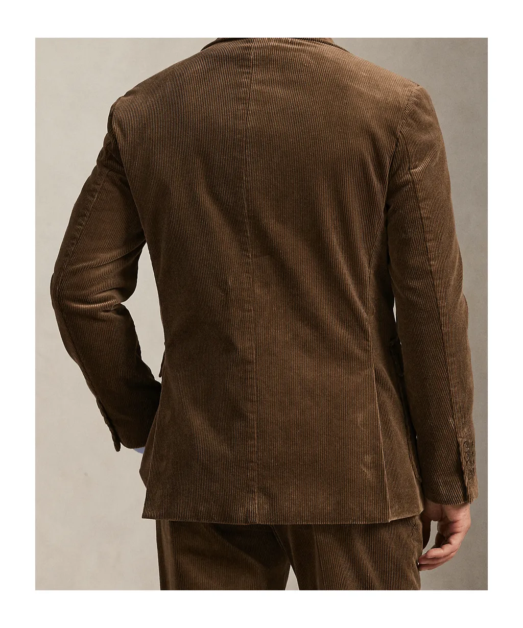 Corduroy Single-Breasted Blazer