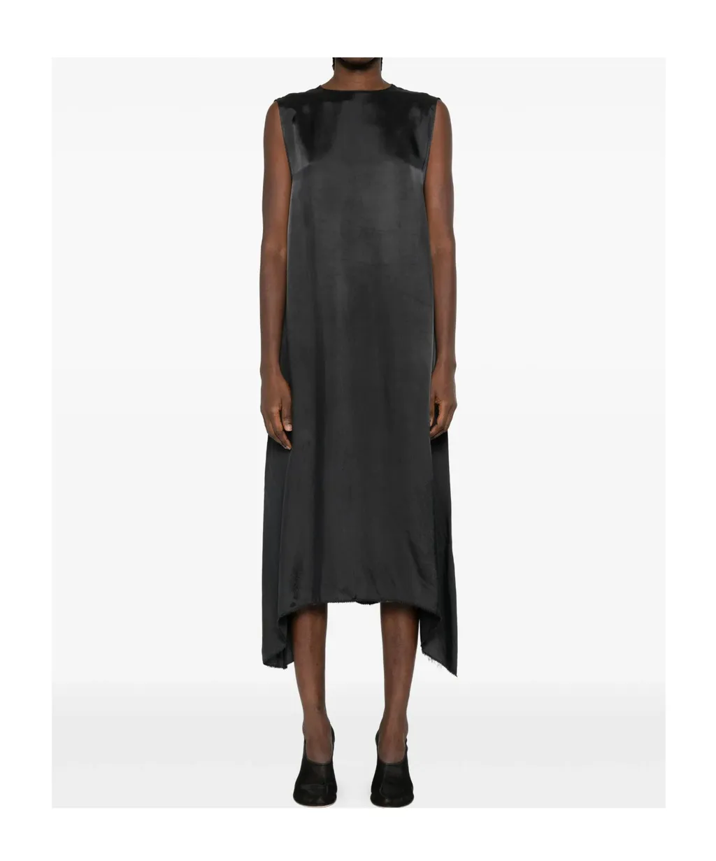 Sleeveless Asymmetric Dress