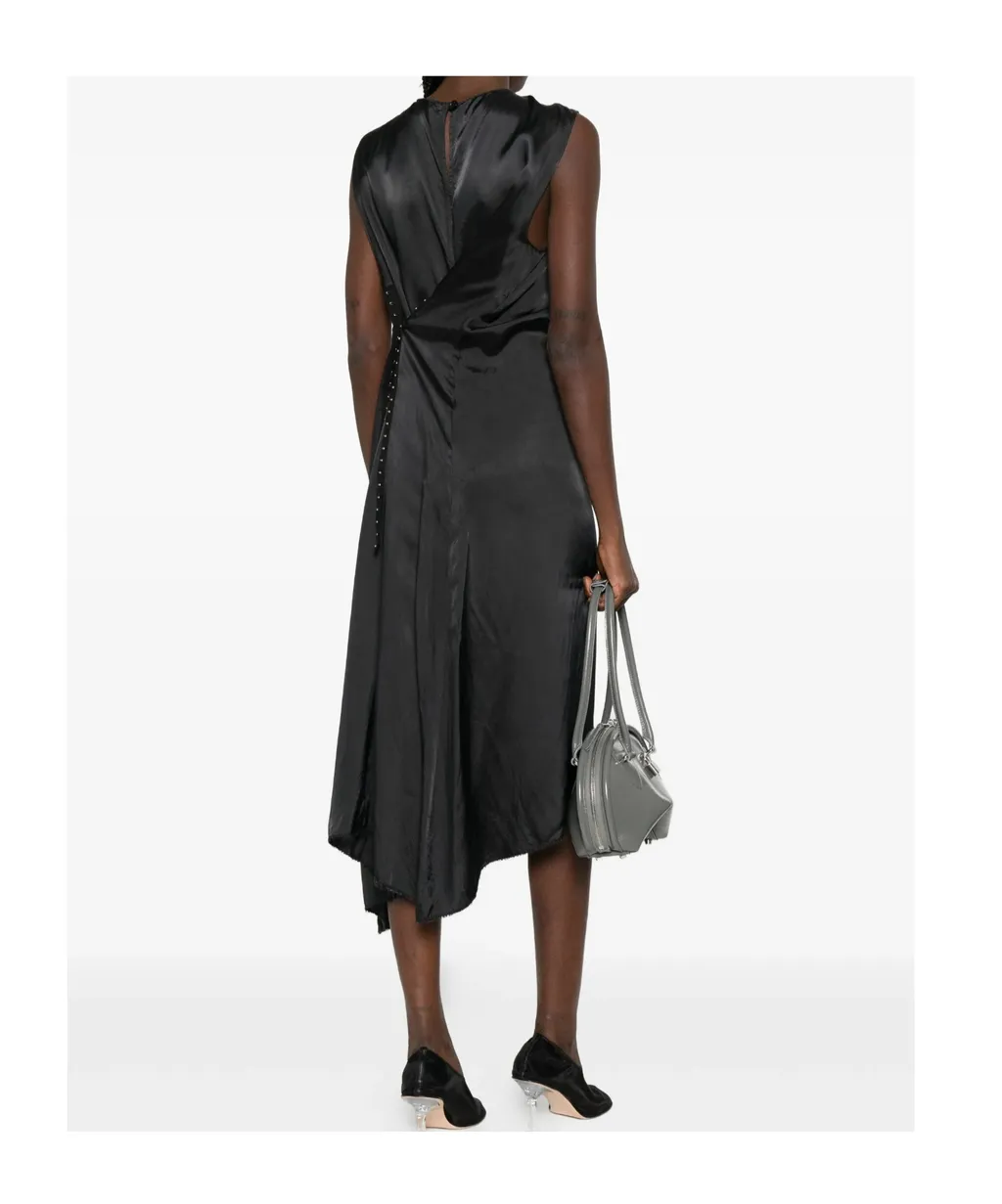 Sleeveless Asymmetric Dress